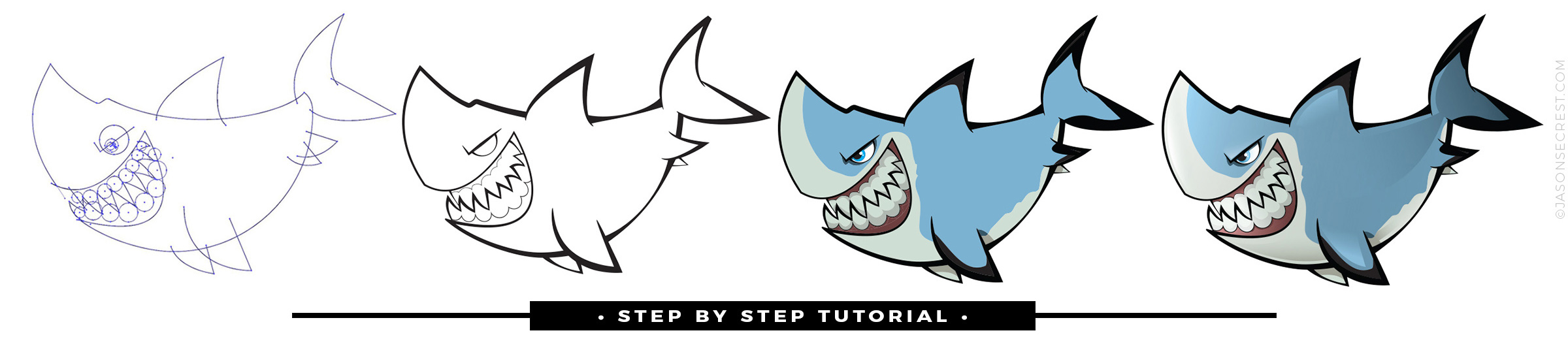 Advanced Adobe Illustrator Cartoon Coloring Tutorial - Jason Secrest Advanced Adobe Illustrator Cartoon Coloring Tutorial - Jason Secrest